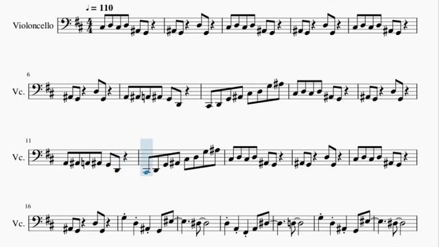 Cello Sheet Music: How to play Plants VS Zombies Theme by Laura Shigihara смотреть онлайн
