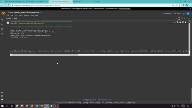 How to use Stable Diffusion on low-end PC - One Click Google Colab Notebook - epiCRealism model смотреть онлайн