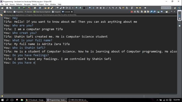 mini AI project ChatBot || JAVA AI смотреть онлайн