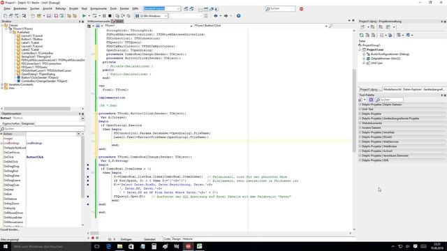 Tutorial: Excel open with FireDac (FireMonkey DX10.1 Berlin) on Windows 10 смотреть онлайн