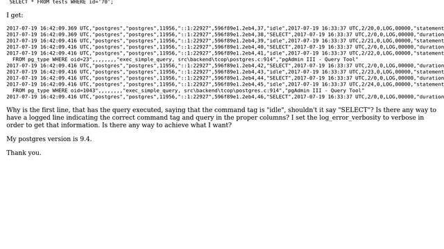 Databases: Postgres log query and command tag to CSV (2 Solutions!!) смотреть онлайн