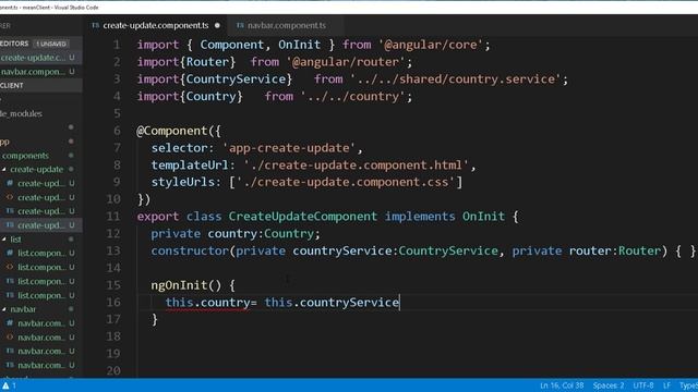 MEAN CRUD-App with Angular 4.3/5 #-7 create Operation смотреть онлайн