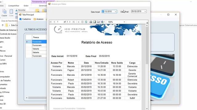 Sistema Controle de Acesso - Aula 01 - VB com Mysql смотреть онлайн