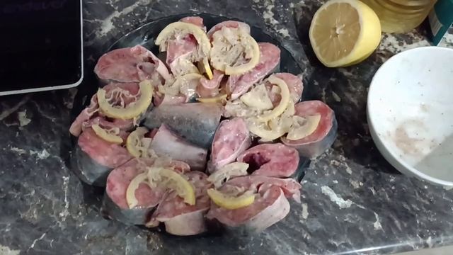 Горбуша в аэрогриле