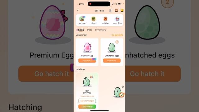 How to get an egg/pet on Widgetable? смотреть онлайн