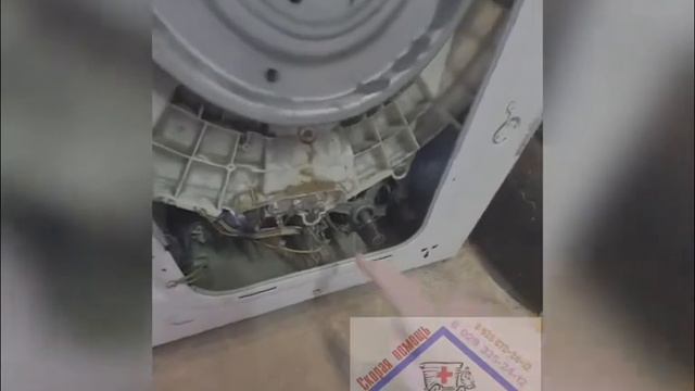 Замена щёток в стиральной машине LG/ЛЖ смотреть онлайн