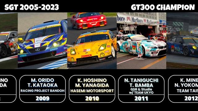 GT300 (GT2) 歴代ドライバーズチャンピオン【JGTC/SUPER GT】 смотреть онлайн