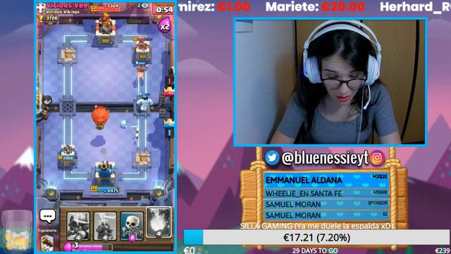 😡 TILTEANDO 😡 A POR LAS 4000 COPAS | Clash Royale | Blue Nessie смотреть онлайн