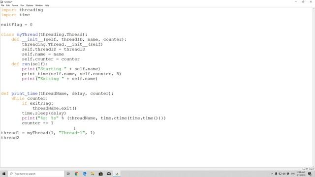 Threading in Python (Thread & Threading) смотреть онлайн
