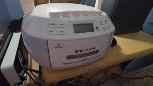 CD-X2A BOOMBOX  REVIEW