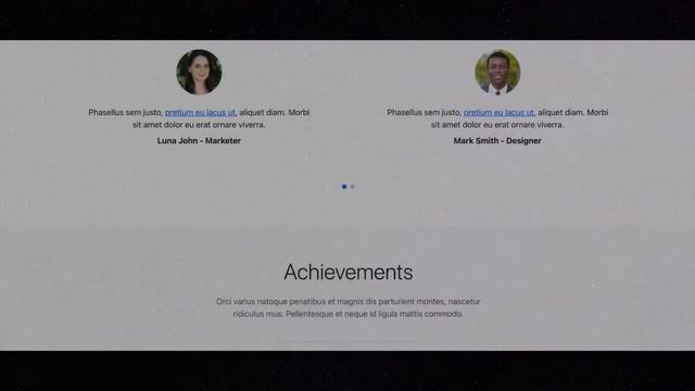 Achievement Pro 1 - Bootstrap 5 Component смотреть онлайн