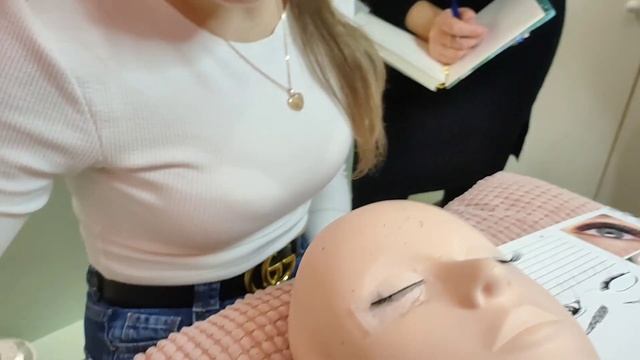 Обучение наращиванию ресниц Guzel Snezhnaya смотреть онлайн