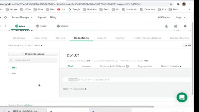 Connect to Mongodb Database at cloud.mongodb.com from NodeJS express app смотреть онлайн