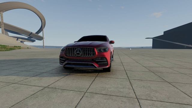 Mercedes-Benz GLE-BeamNG Drive1457