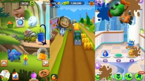 МОЙ ГОВОРЯЩИЙ ТОМ 2 #66 друзья Анджела Ухаживаем за питомцем #Том_2 #Том