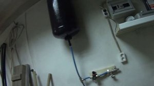 Дополнительный ресивер из газового баллона для компрессора / Подготовка гаража к покраске авто