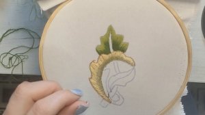 Якобинская вышивка, простой рисунок