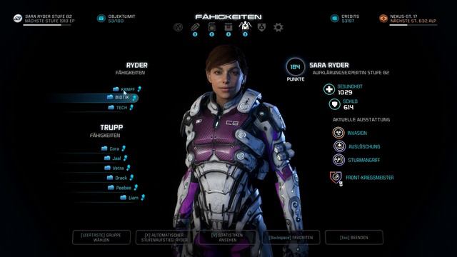 Frontkämpfer / Nahkämpfer Build - Mass Effect Andromeda Guide смотреть онлайн