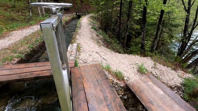 Бохиньске озеро, Стара фужина + водопады ( Bohinjské jezero) смотреть онлайн