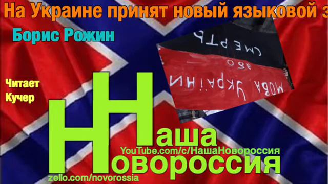 Борис Рожин: На Украине принят новый языковой закон смотреть онлайн
