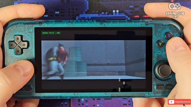 RETROID POCKET 4 PRO тест тяжелых игр от GAMECUBE