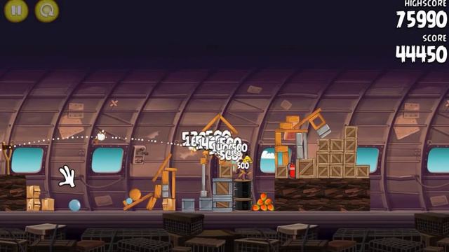 Angry Birds Rio v1.4.2 level 11-7 (Smugglers' Plane) смотреть онлайн