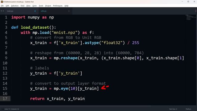 Твоя ПЕРВАЯ НЕЙРОСЕТЬ на Python с нуля! | За 10 минут :3 смотреть онлайн