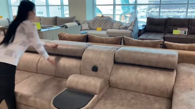 «Монреаль» диван модульный с барной секцией смотреть онлайн