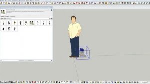 Загрузка моделей в программе SketchUp . Из интерфейса программы ( 2 способа! )...
