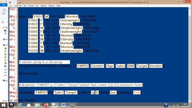 IP12 Python Chapter Data Visualization Video 07 Plot Session 7 смотреть онлайн