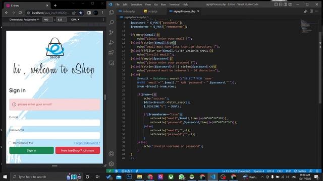 A simple Login Form using HTML, CSS and JavaScript || PHP || Form Validation смотреть онлайн