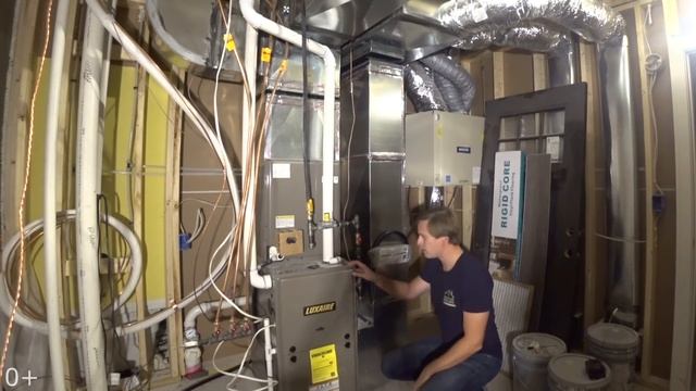 Воздушное отопление, вентиляция и кондиционирование по-американски в каркаснике. Построй Себе Дом. смотреть онлайн