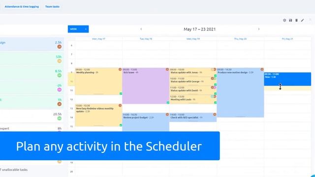 Scheduler in Easy Redmine смотреть онлайн