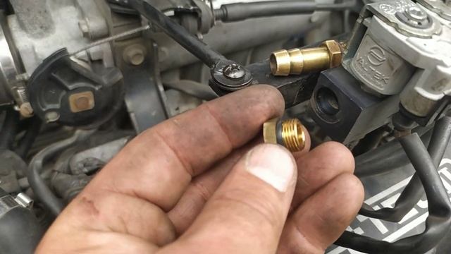 Проблема с ГБО. Переносим MAP sensor в более безопасное место. Установка PS 04-plus в "тупик" смотреть онлайн