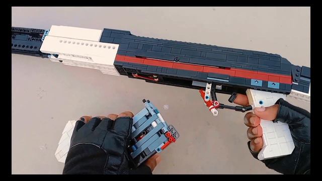 LEGO Ak 47 Rifle Working, Lego gun смотреть онлайн
