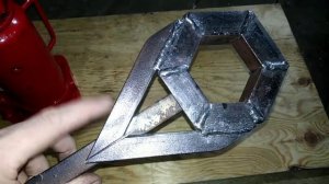 Самодельный накидной гаечный ключ