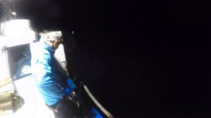 Ловля кальмара на воблер на "Разведчике"