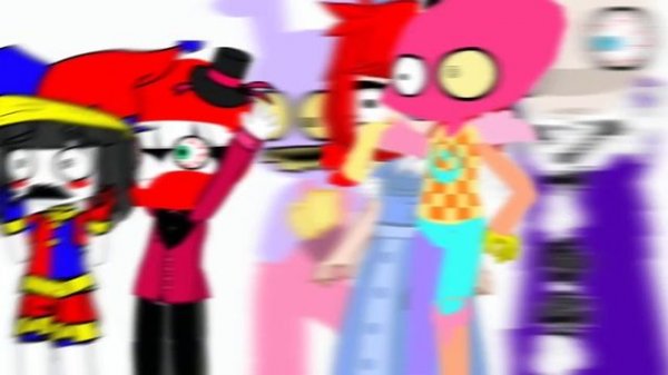 The Amazing Digital Circus react to sus art || Pizza Tower Scream meme || Trend