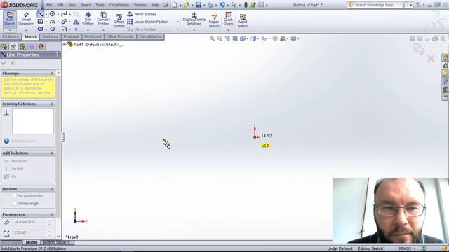 SolidWorks - Лекція 2 - Створення ескізів смотреть онлайн
