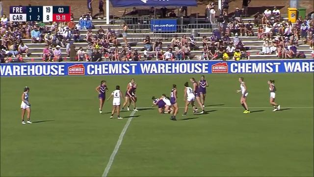Daisy Walker - AFLW Round 6 2022 Highlights - Carlton Blues @ Fremantle Dockers смотреть онлайн