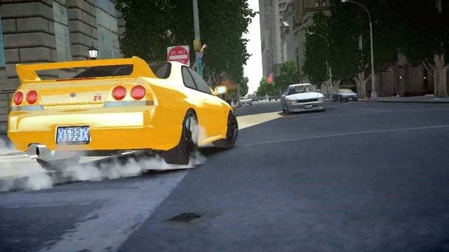 GTA 4 - AMAZING Drifting Gymkhana 7 - Late For Work смотреть онлайн