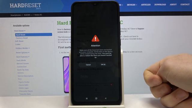 How to Hard Reset XIAOMI Redmi 9C – Factory Reset Via Settings смотреть онлайн