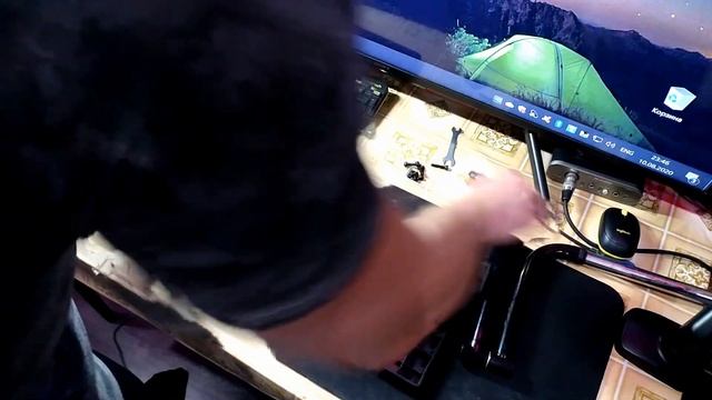 DL OK330B Кронштейн для клавиатуры и мыши или ноутбука с возможностью крепления к креслу