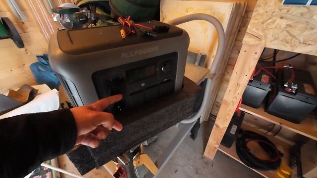 PV-Inselanlage Upgrade: ALLPOWERS Powerstation R1500 Mit LiFePo4 Akku