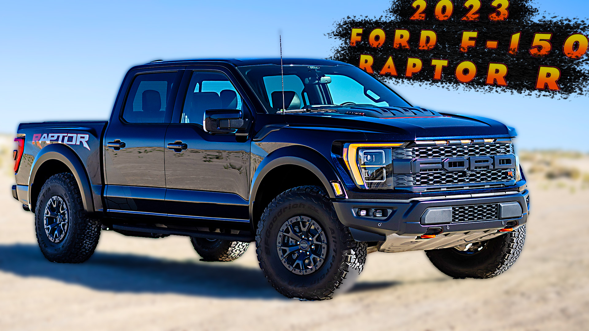 2023 Ford F 150 Raptor R - Экстерьер, Интерьер и Сцены вождения! смотреть онлайн