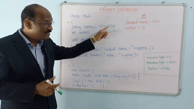 DEFAULT CONSTRUCTOR IN JAVA #constructor #object #class #java смотреть онлайн