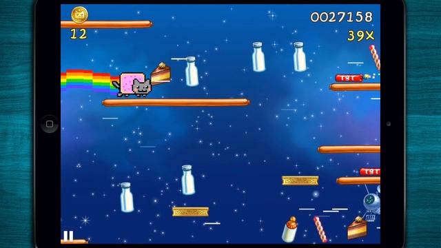 ?? Nyan Cat: Lost In Space - WARNING: Seriously addictive crazy funny Game! смотреть онлайн