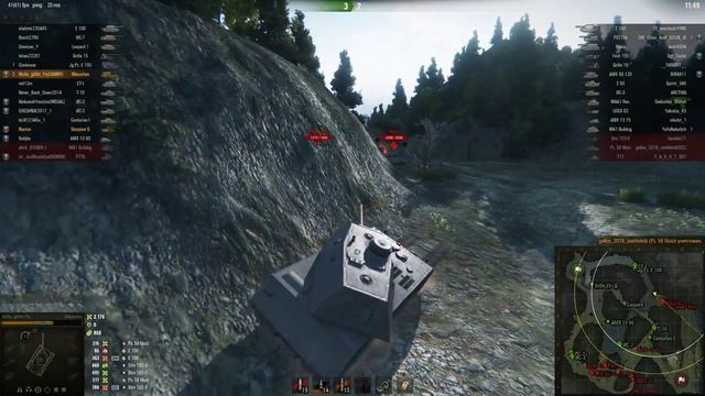 World of Tanks\ Mauschen\ 5850 урона Перевал смотреть онлайн