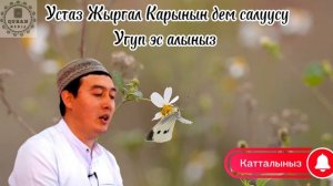 ДЕМ САЛУУ .Устаз Жыргал кары.