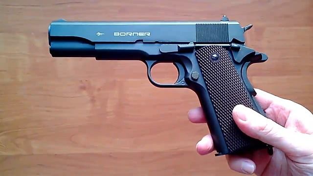 Пневматический пистолет Borner KMB76 (обзор, отстрел по скорости и кучности, цена) смотреть онлайн